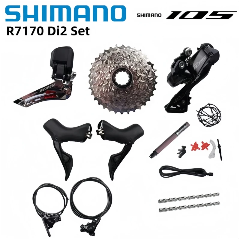 105 Di2 Shimano 105 Drivetrain Kit Shimano 105 Di2 12-Speed