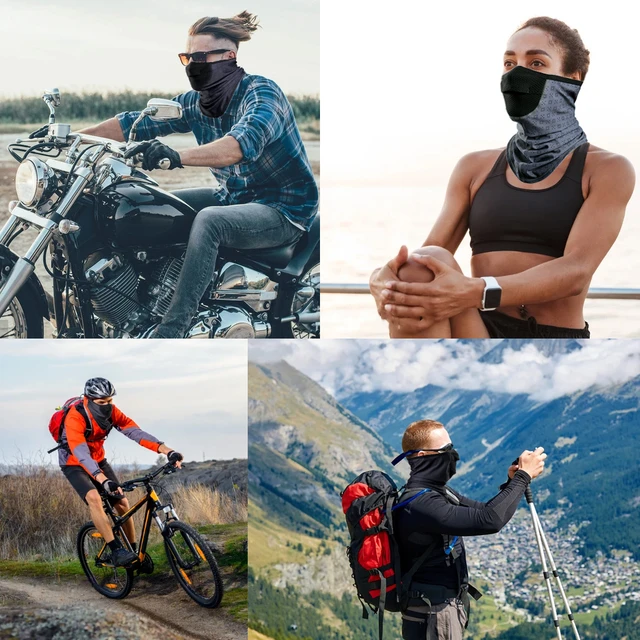 Summer Breathable Bandana Hiking Hunting Cycling Face Mask Running