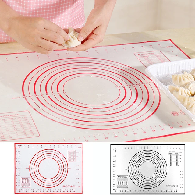 Kneading Dough Mat Silicone Baking Mat Pizza Cake Dough Maker