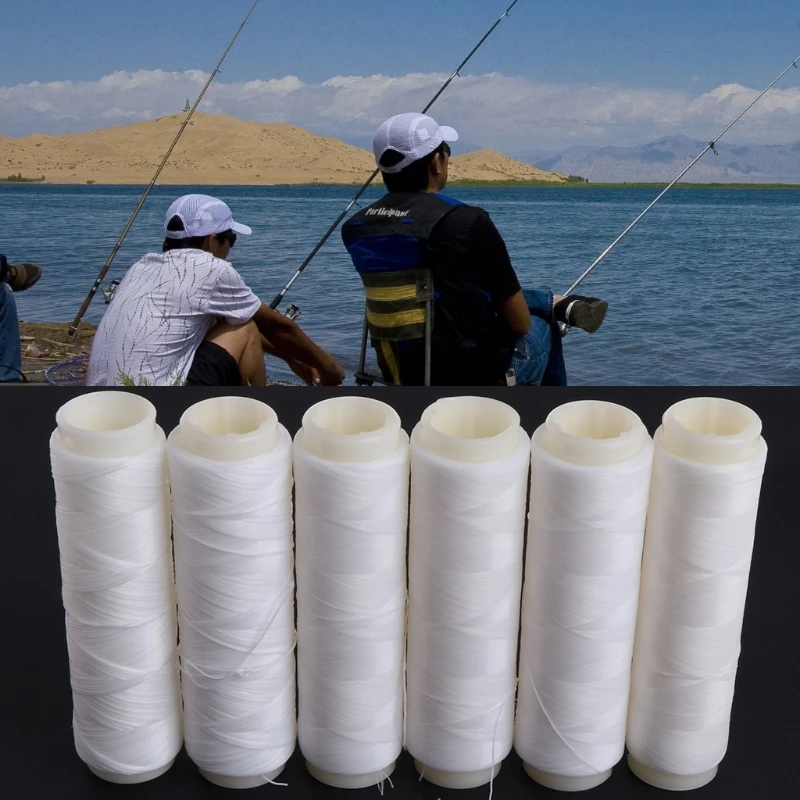 

Fishing Line High Elastic Rubber Non Slip 50/100/200m Super Strong Tippet Wire