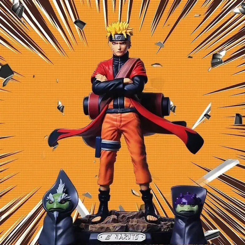 22CM Uzumaki Naruto Anime Shippuden GK Action Figure Model Uzumaki