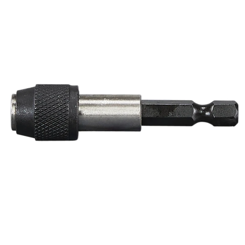 Makita B-52467 마그네틱 드릴 비트 브래킷 1/4 x60mm 육각형 마운트 추가 잠금 고정 드릴 비트 전동 공구 부착물