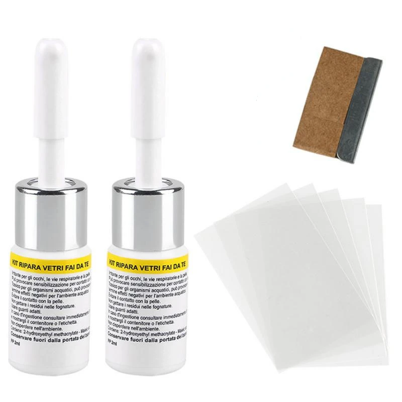 

Car Windshield Cracked Repair Tool DIY Car Window Phone Screen Repair Kit Glass Curing Glue Auto Glass Scratch Crack Restore