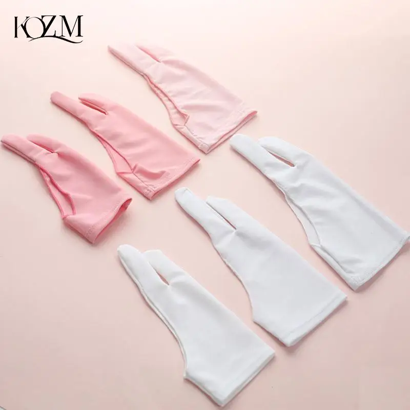 

1PCS Two-finger Drawing Gloves Suitable For Both Right And Left Hand Anti-fouling Gloves For Any Graphics Drawing Tablet