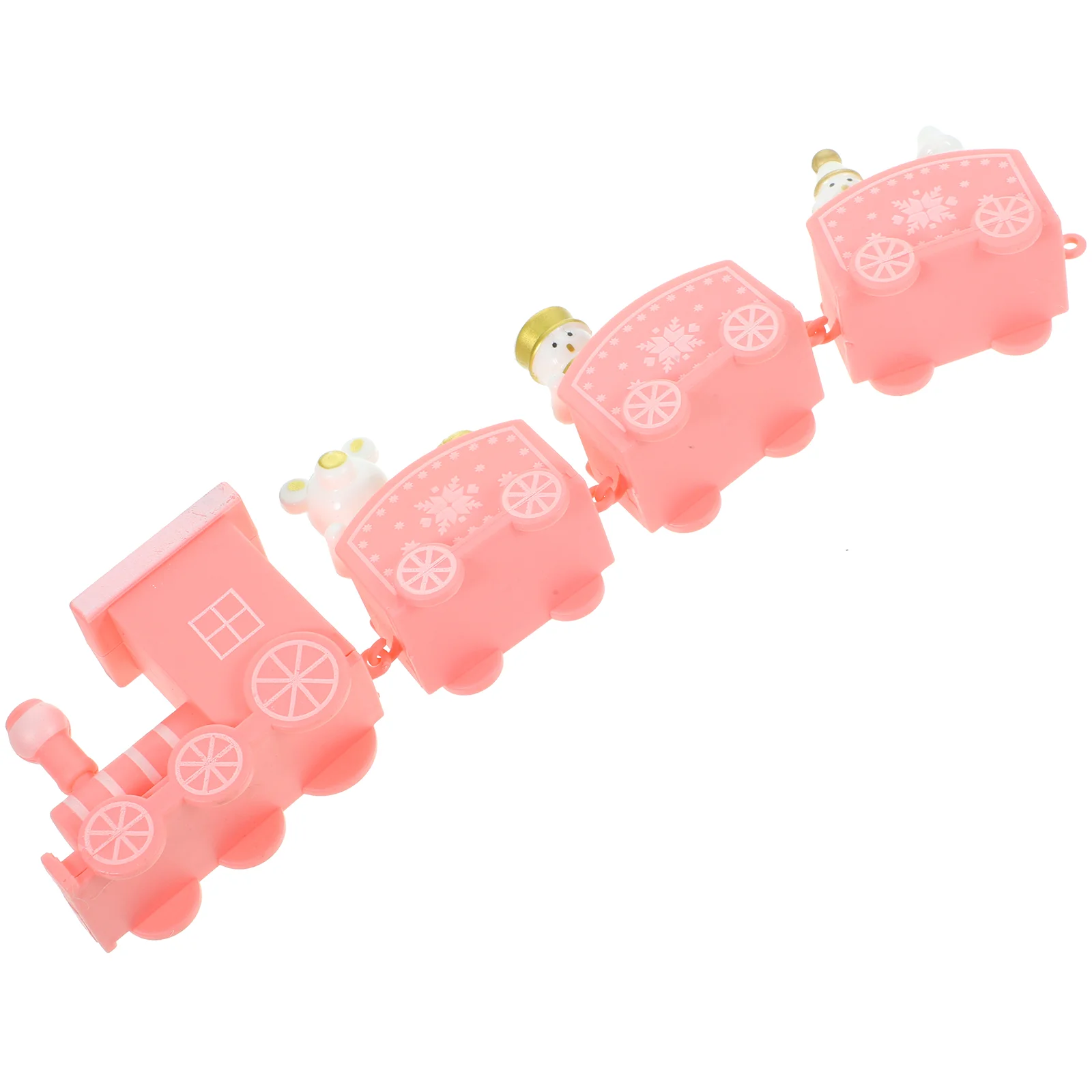 

Christmas Wooden Train Model Toy Christmas New Year Decoration Desktop Craft Ornament Kids Gifts Noel Natal Navidad