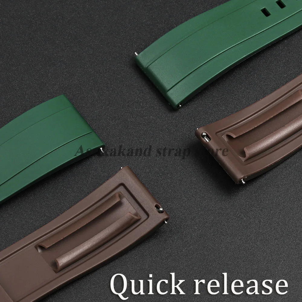Silicone Quick Release Watch Strap - Tropic Rubber Accessory