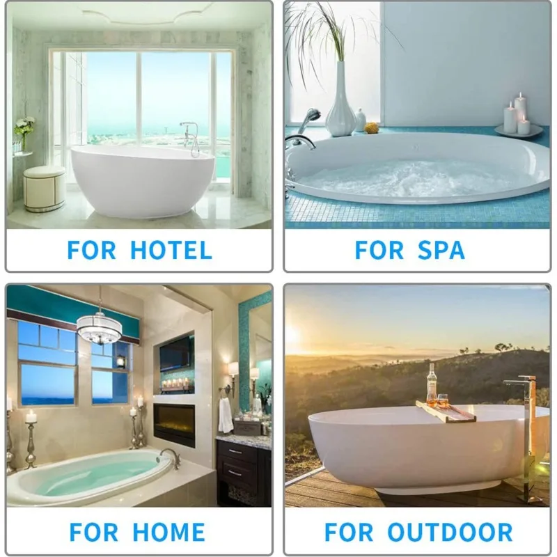 Waterproof PVC Bathtub Pillow Headrest Cushion Head Neck Rest Pillows with Suction Cups Bathroom Accessories Bath Pillows bath pillow