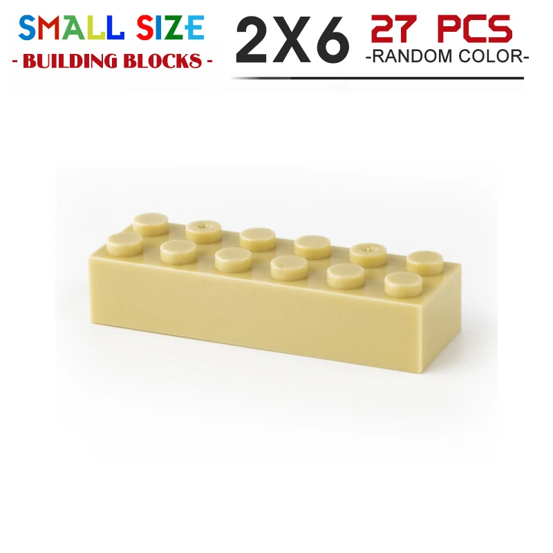 wooden balancing stones Bulk Building Block 1X8 2X6 2X10 Hole Beige Brick Basic Accessories Creative Education Compatible Brand Building Block Toys melissa and doug stacking blocks Blocks