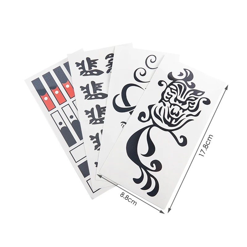 Anime Cosplay Props Anime Tokyo Revengers Tattoo Cosplay Sticker Waterproof Temporary