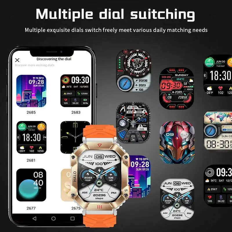 LIGE GPS Smart Watch For Android IOS Fitness Outdoor Sport Bluetooth Call 650MA Bracelet Military Healthy Monitor Men Smartwatch