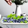4pcs Disposable Serve Tray Food Serve Platter Fruit Cake Serving Tray Food Hold Container For Party Wedding Buffet Dessert Snack 6