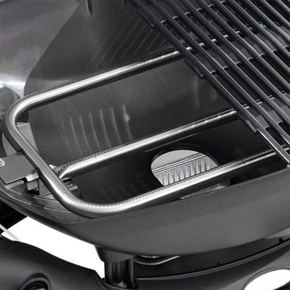 304 Stainless Steel Grill Burner Tube P-Type Gas Grill Burner Tube And Straight for Weber Q300/Q320 Q3000/Q3200 gas stove accessories