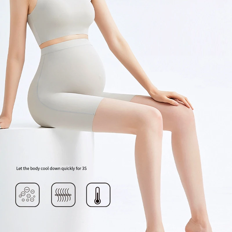 Gravida Maternity Pants Shorts Summer Women Leggings Care Belly Pants Clothes For Pregnant Women Thin Sports Shorts Clothing M L