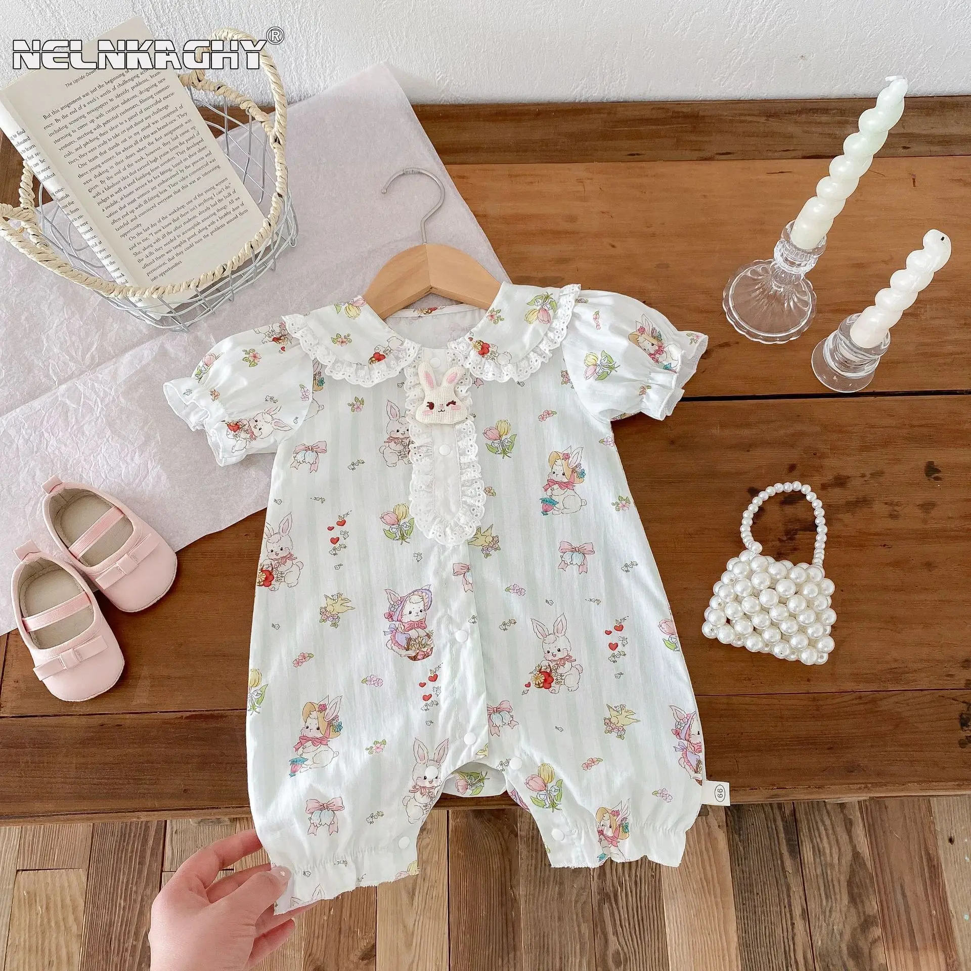 Smock Dress Okbabeha Baby Girl Summer Clothes Daisy Bodysuit Puff