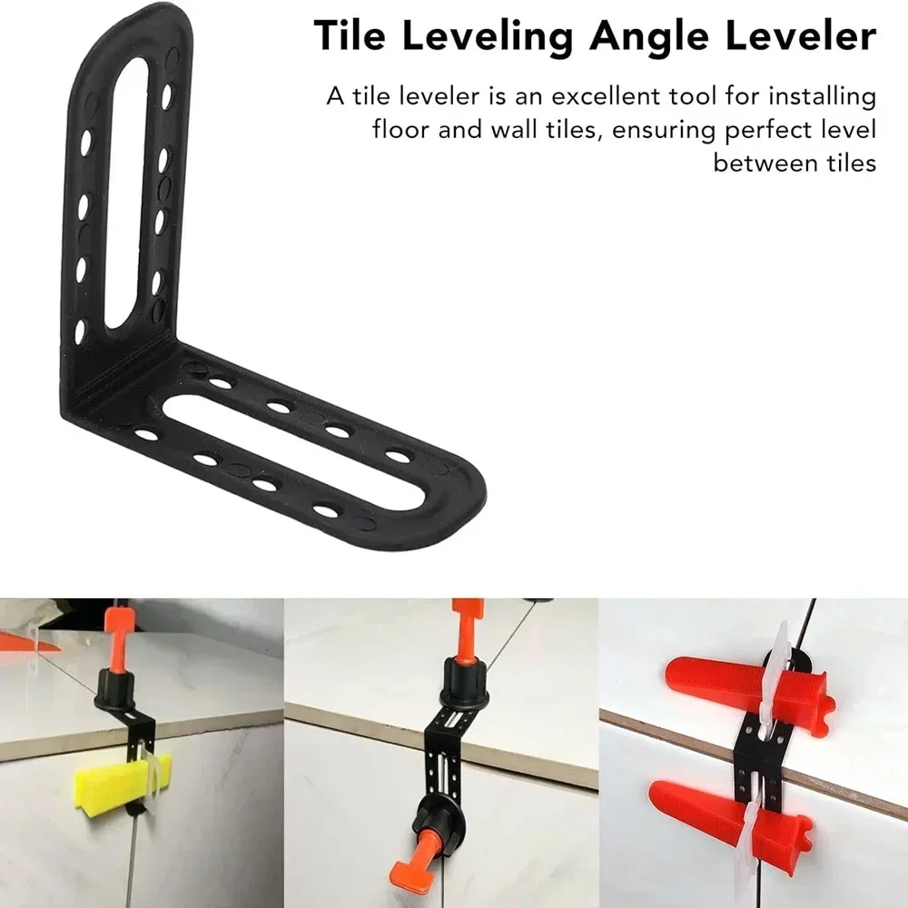 5/25/150Pcs Tile Leveling System Clips Male Angle Floor Wall Ceramic Leveler Spacers Locater Adjuster Laying Construction Tools