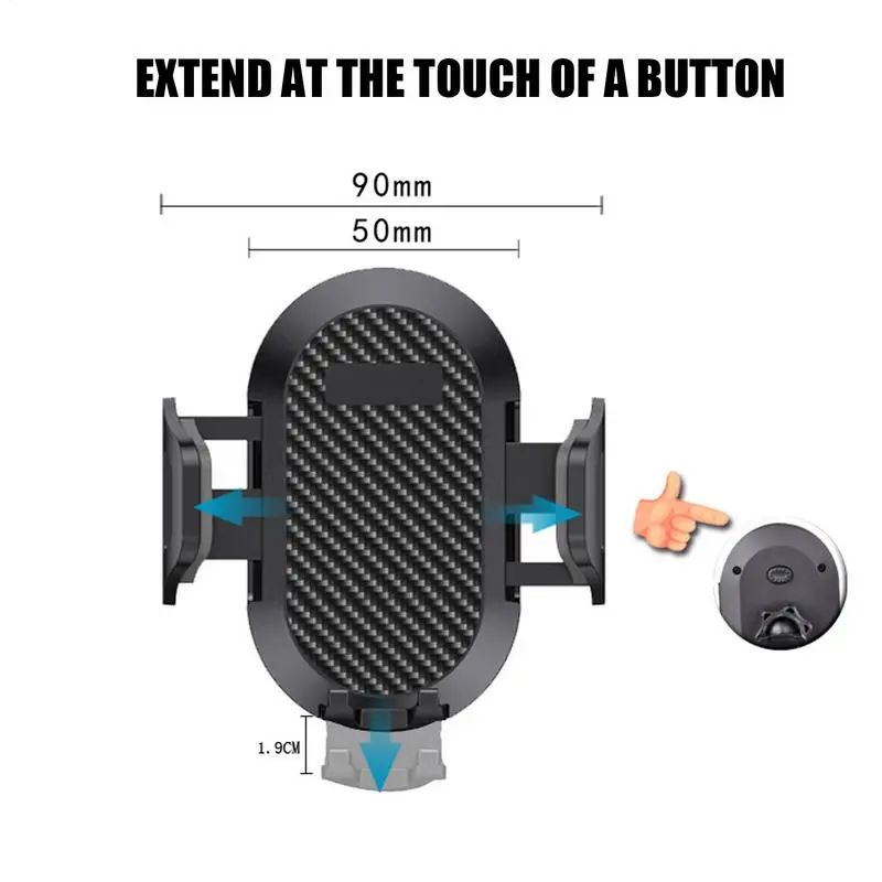 Vacuum Suction Phone Holder Vacuum Mount Phone Holder Multifunctional Cradle Grip For Truck Windshield Window Vehicle Navigation