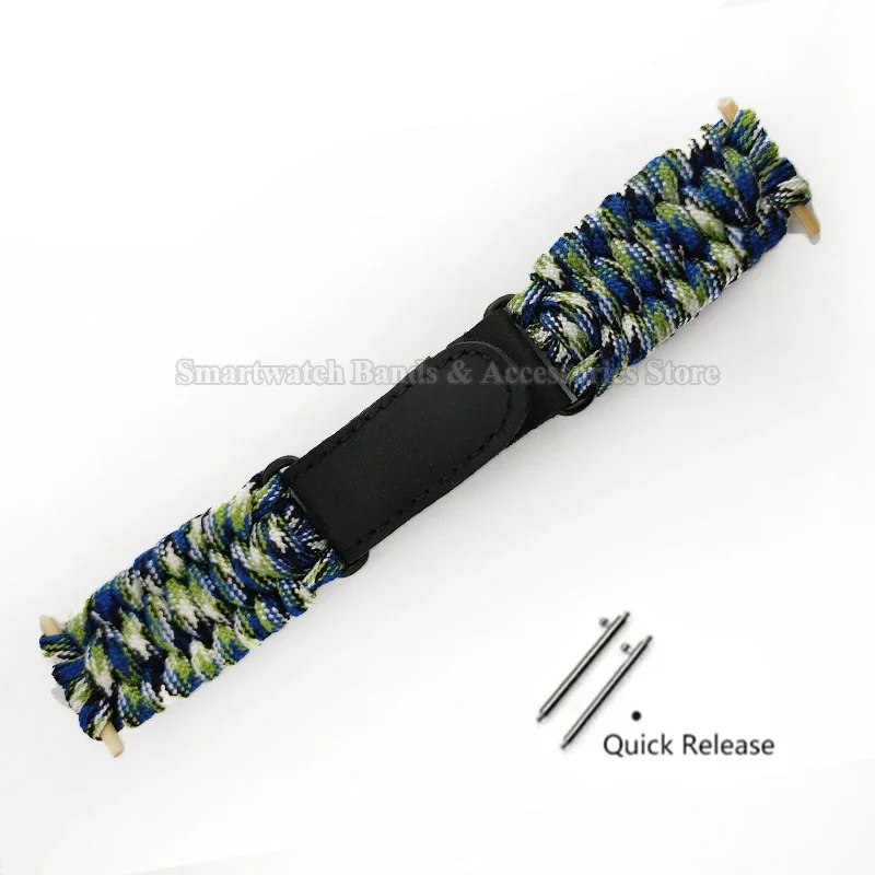 Braided Nylon Outdoor Sport Watch Band - Durable and Stylish Bracelet