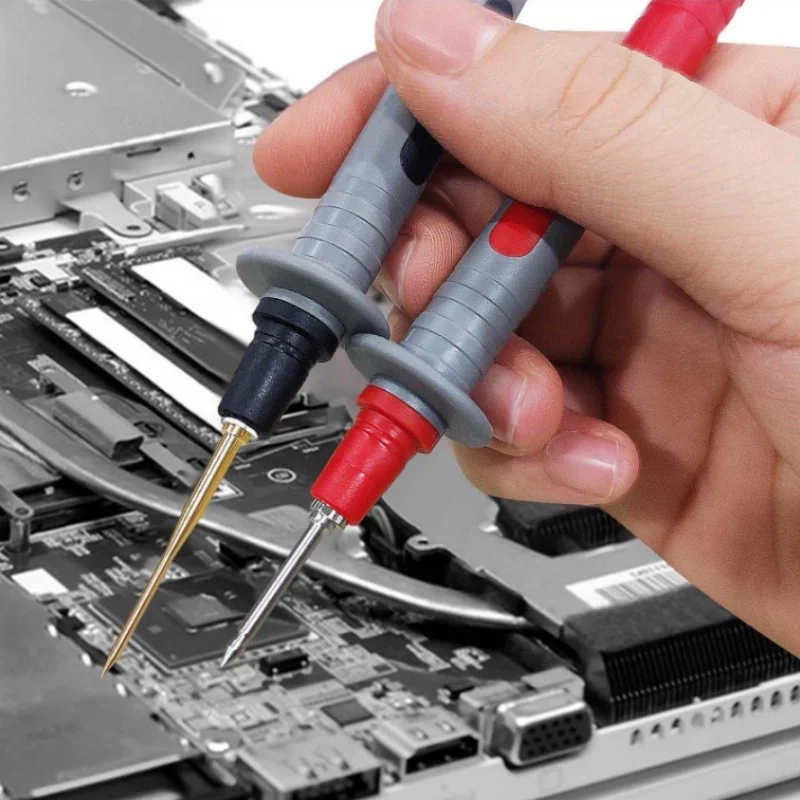 Multimeter Test Leads Kits with Replaceable Needle Probes Alligator Clip 4mm Banana Plug PVC Cable 1000V multimeter test leads kits