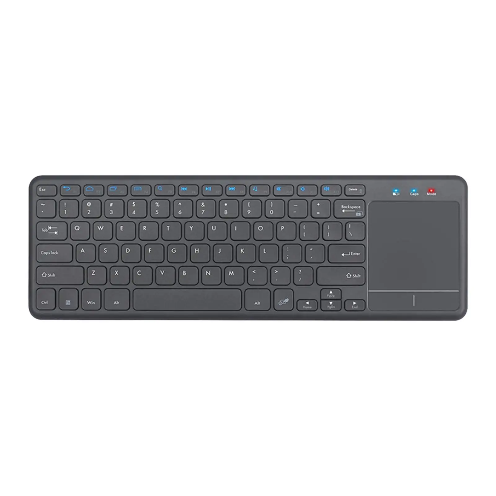 Wireless Keyboard with Touchpad 2.4G Lightweight Comfortable to Use Touch Keyboard for Smart TV Computer Laptop Windows Tablet
