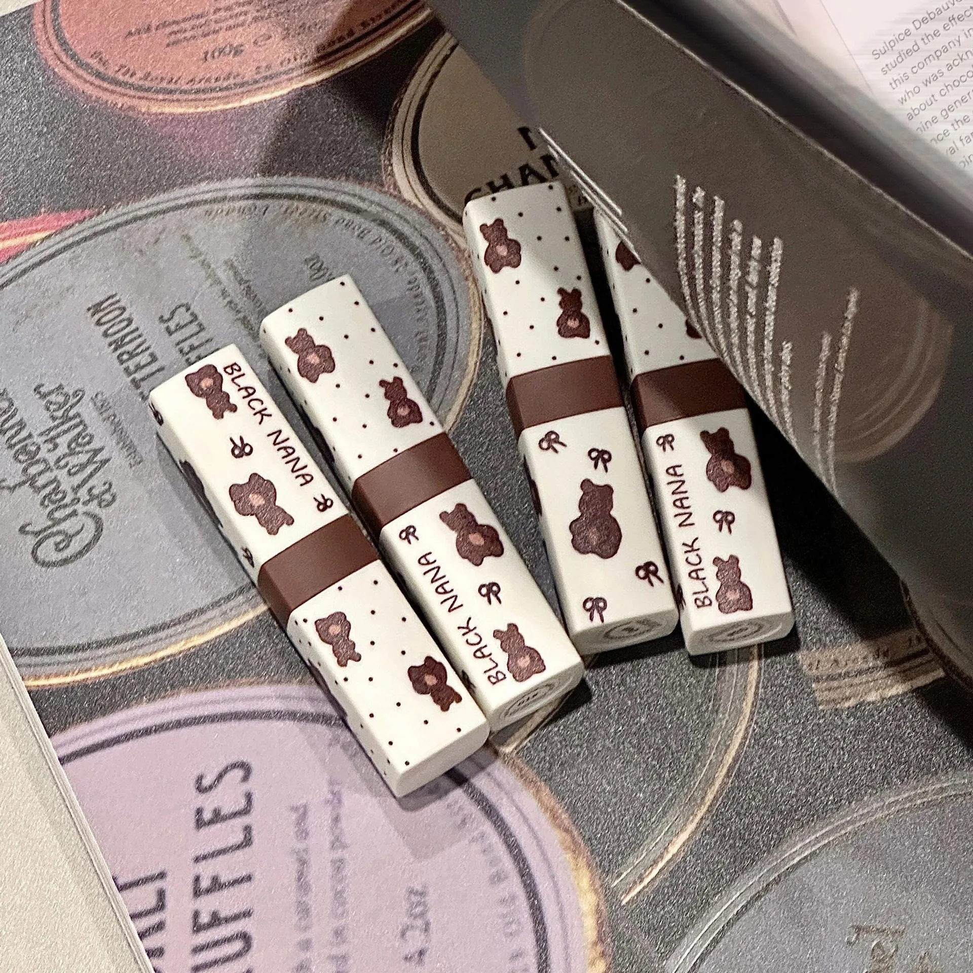 Velvety Nude Brown Matte Lipstick - Long Lasting, Soft, Waterproof, High Pigment