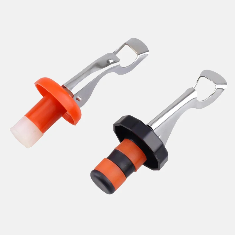 Vacuum Sealers Silicone Wine Bottle Stopper Beer Beverage Caps Leak Free Bar Accessories Home Bar Kitchen Tools wine stopper wine stoppers beer bottle caps bottle seals beer bottle seals oil bottle stopper wooden cork stopper