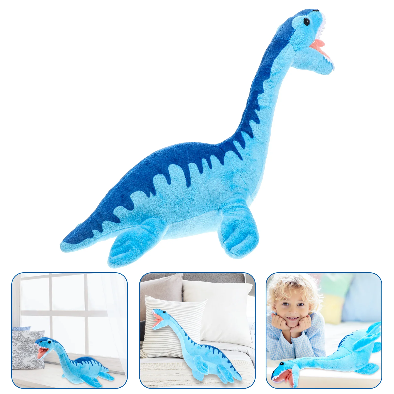 

Household Stuffed Animal Adorable Children Toy Decorative Dinosaur Toy Kids Supply