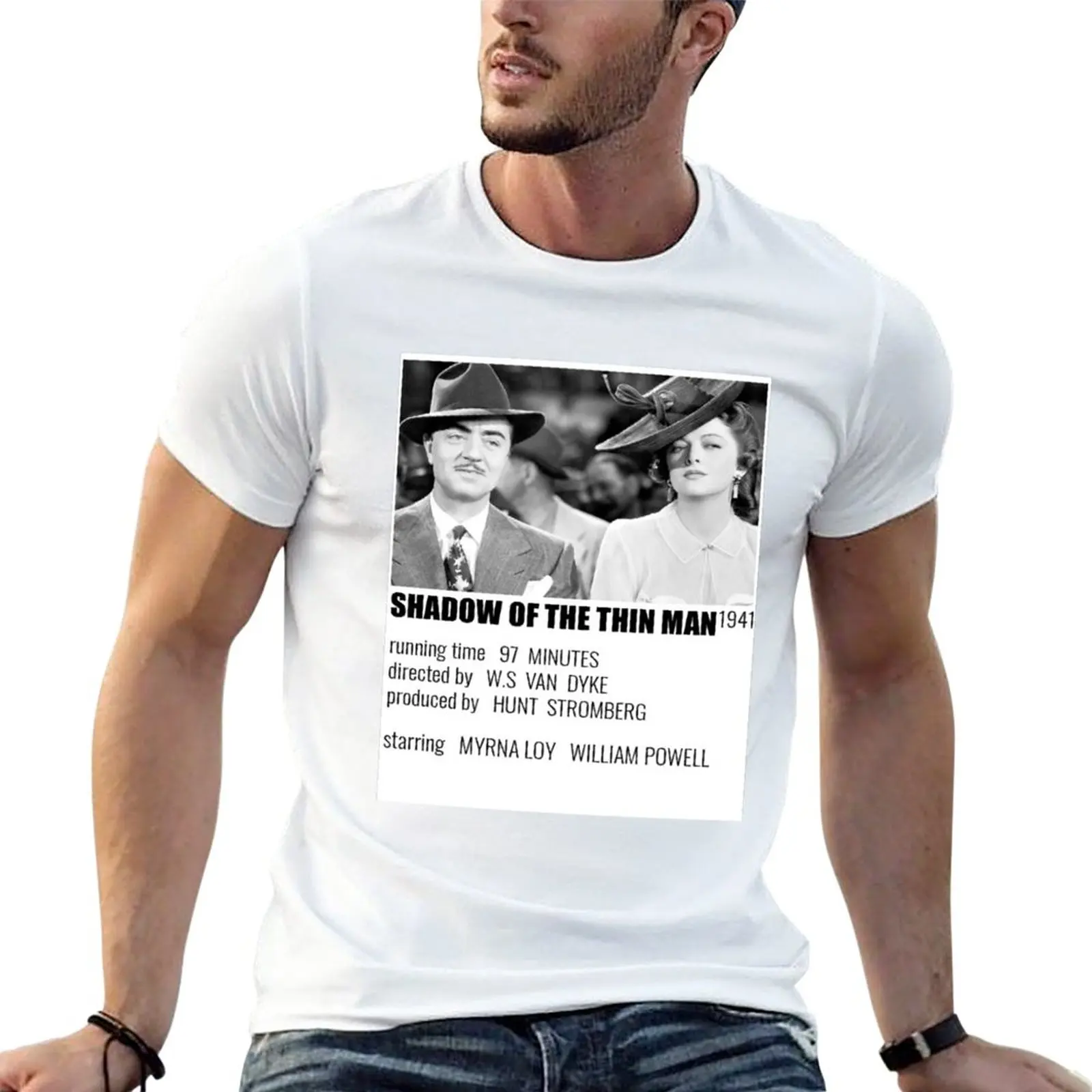 

New Shadow of the Thin Man Alternative Poster T-Shirt vintage t shirt boys t shirts mens graphic t-shirts funny