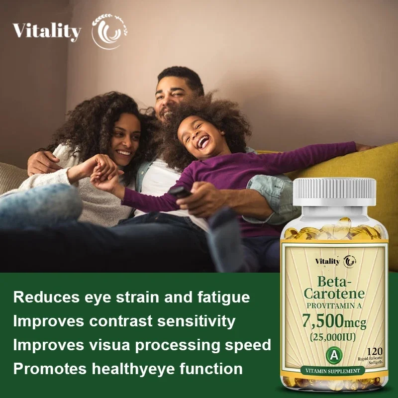 Carotene Capsules 7500mcg-Support Skin And Eye , Protect
