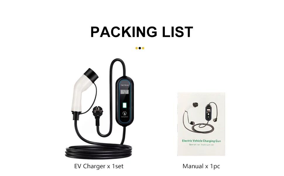 Electric Car Charger Type 2 32A 16A Charger Type 1 EV Charger Portable Electric Vehicle Charging Cable GBT for Tesla BYD 27