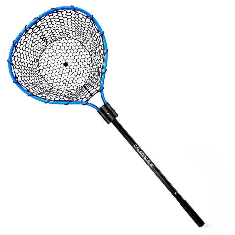 

Fishing Net Lura Hand Net Aluminium Alloy Fishing Silica Gel Diddle-net Lura Net Sea Fast Length고기잡ened No Hurt Fish Scales Hook