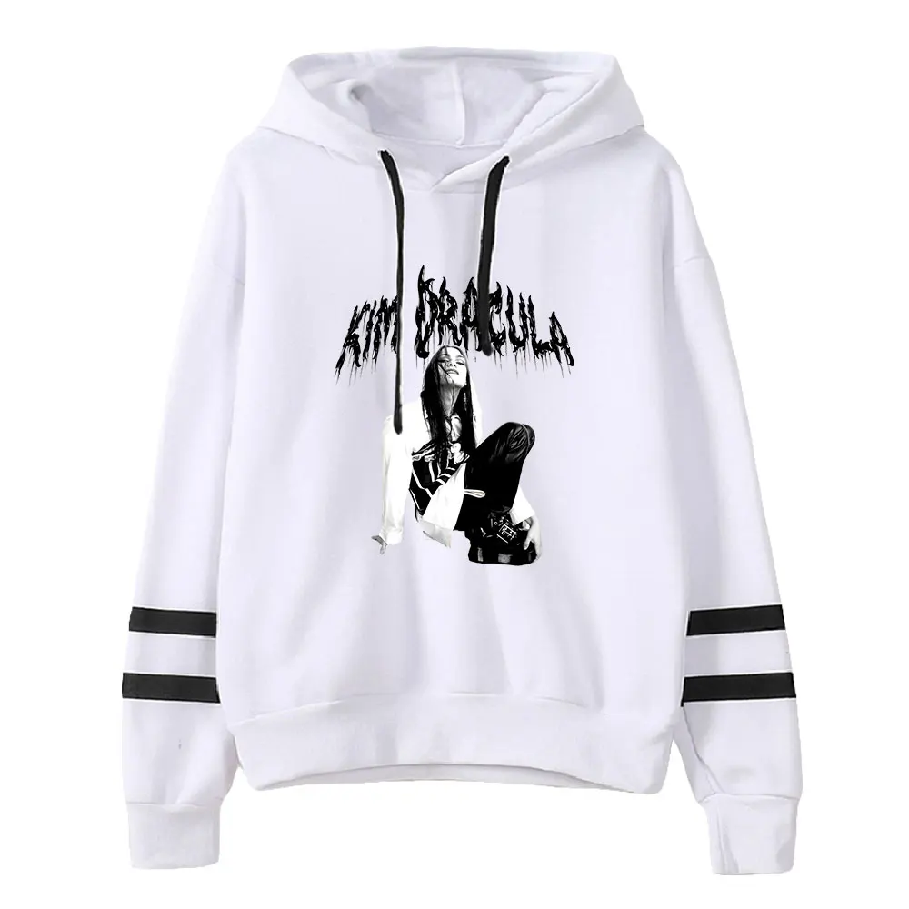 

Kim Dracula Hoodie Sweatshirts Casual Stylish Kpop Women Man Streetwear Singer Pullovers Hoodies Harajuku Fashion