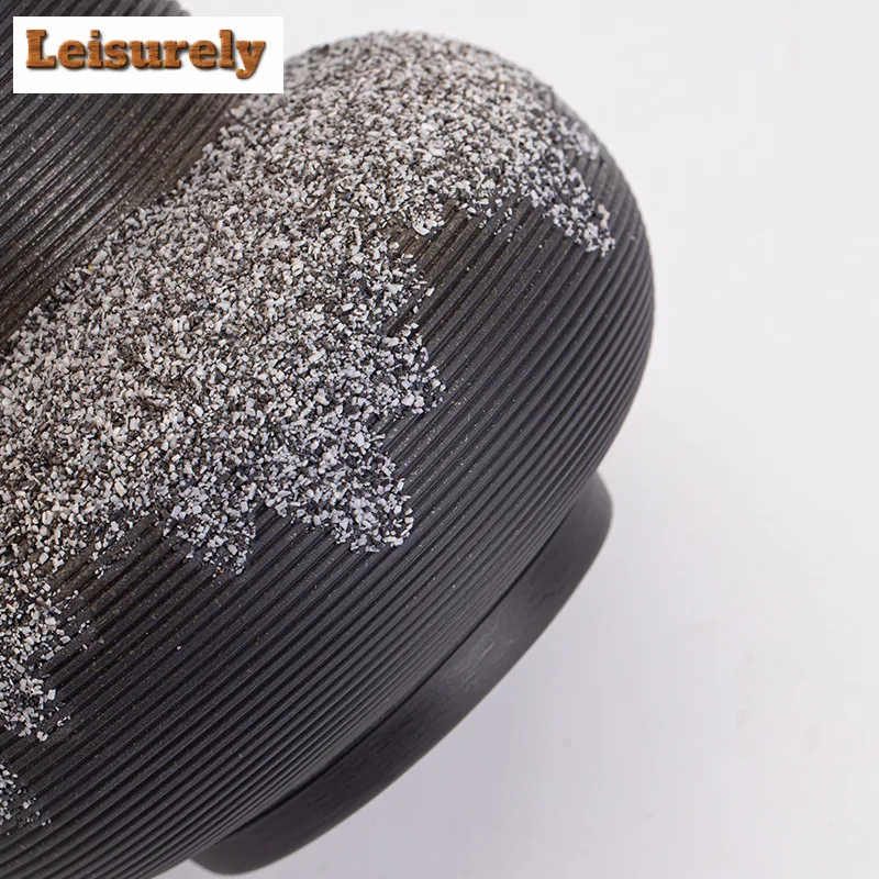 Threaded Large Ceramic Vase For Pampas Grass Flower Insertion Basket Home Accessories Office Living Room Interior Table Decor