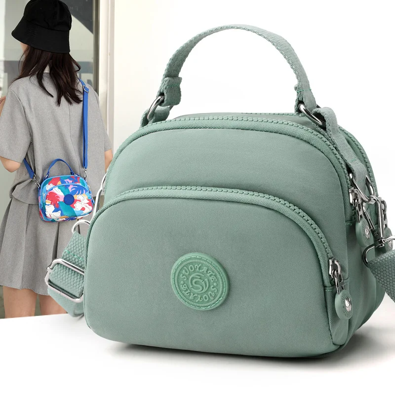 Small Shoulder Bag Korean Style Nylon Mobile Phone Bag Female Messenger Purse Crossbody Wallet Women Mini Handbag сумка женска