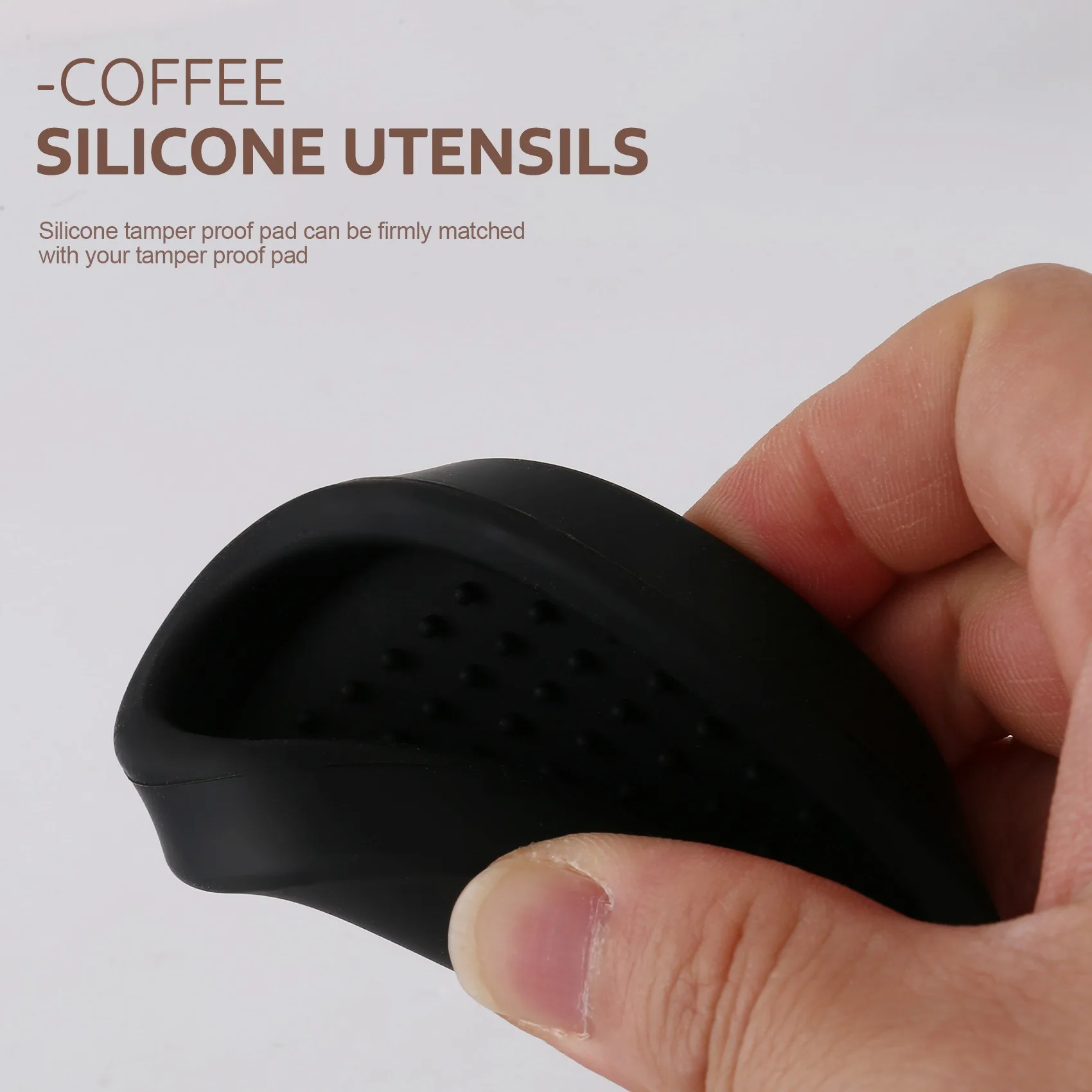 Coffee Tamper, Espresso Coffee Press 49mm Tamper with Silicone Tamper Mat HOT