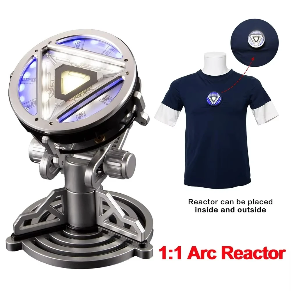 TONY STARK アークリアクター LED インテリア アイアンマン Amazon.co.jp: 新バージョン 1:1 アイアンマン アークリアクター