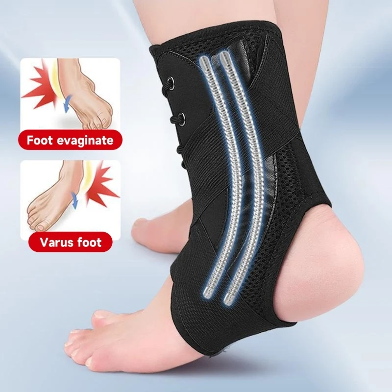 Adjustable Ankle Support Ankle Brace Stabilizer Lace Up Compression Injury Recovery Sprain Wrap ankle support ankle straps fitness ankle straps ankle support brace