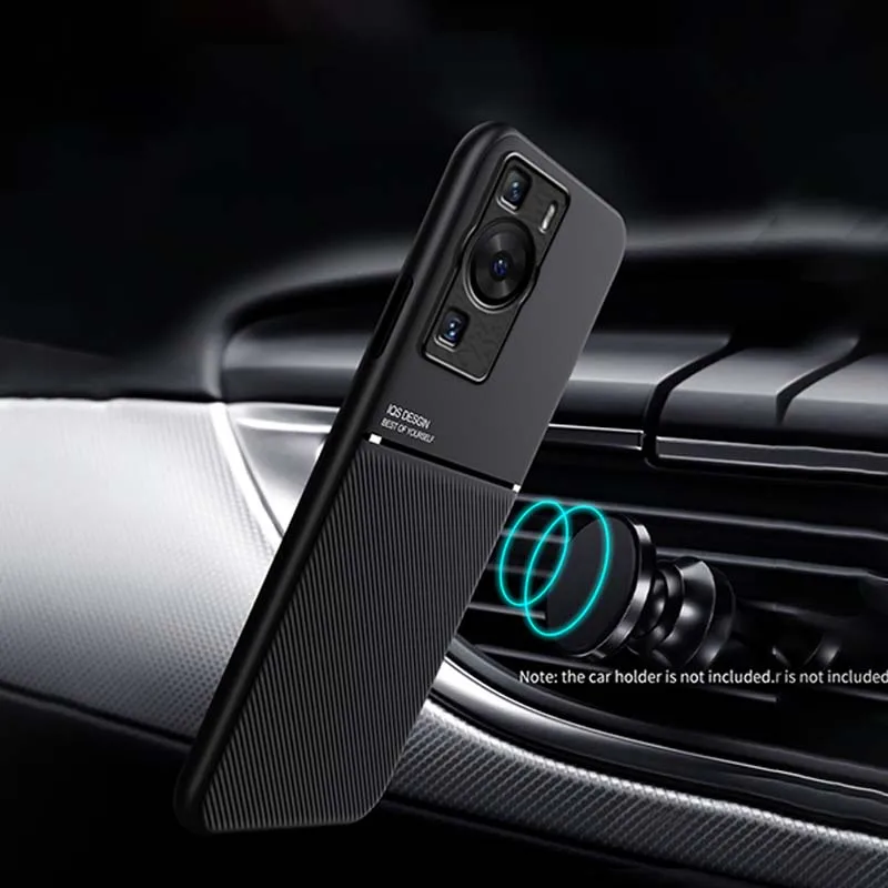 Custodia Magnetica In Pelle Per Huawei Mate 40 Pro 30 Lite 20 Lite 50 Pro Huawei P50 P40 5G P60 Pro Copertura Magnetica Per Auto