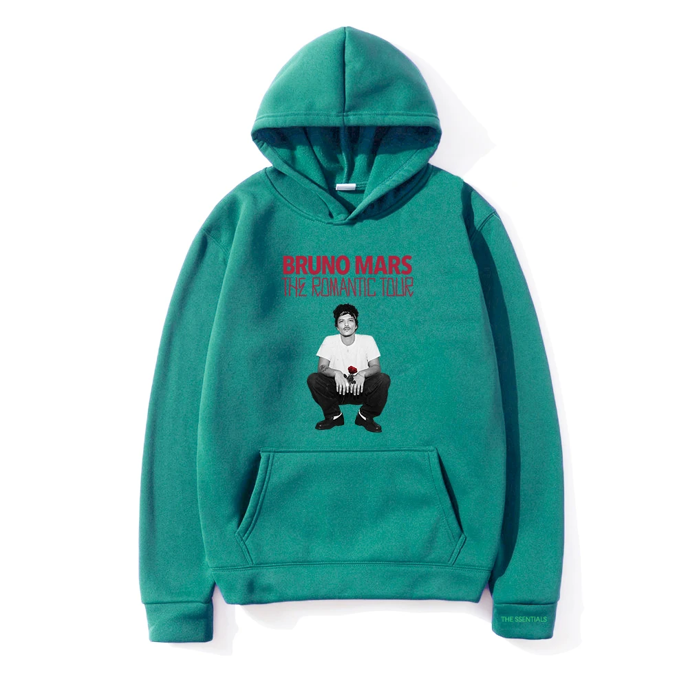 Bruno Mars The Romantic Tour 2026 Hoodie New Album Vintage Fashion Men/women Hoodies Harajuku Winter Clothes Pullover Sweatshirt