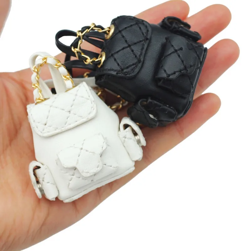 Mini Doll Ornaments OB11 Bag (4*2.3cm) for 1/12 BJD Molly Labubu Macaron UpsetDuck and 15-20cm Cotton Doll and 1/8 BJD Doll Backpack
