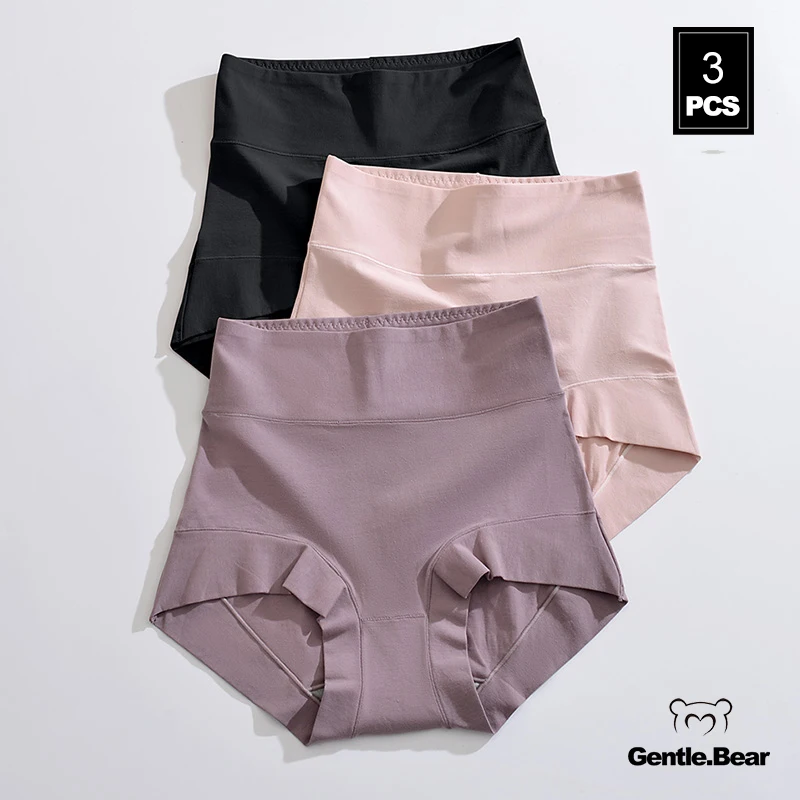 Gentle.Bear Women\'s Cotton panties Shaping Body Underwear Safety Pants High Waist Boxer Shorts Anti Friction Skirt 2024 NEW