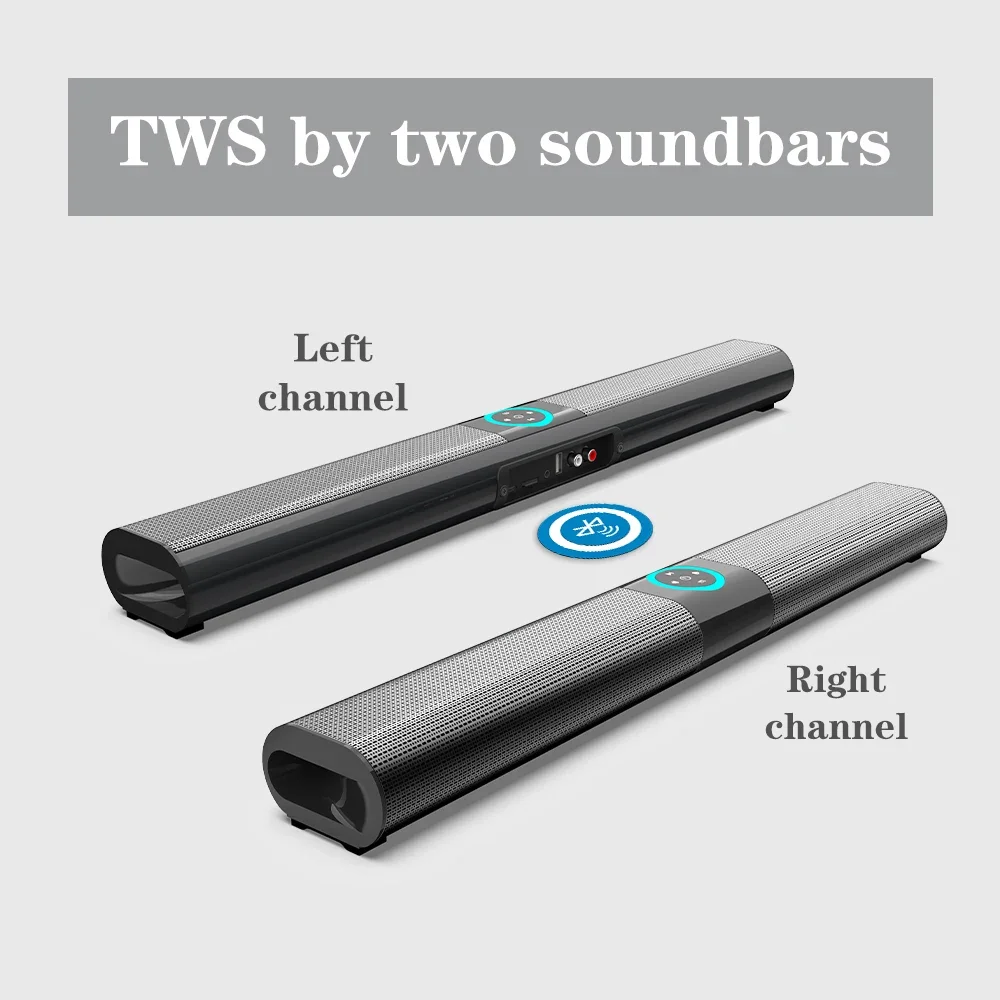 Wireless Bluetooth Bar Speaker System Super Power Speaker Wired Wireless Surround Stereo Home Theater TV Projector CP