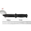 high-quality Stainless Steel Tactical Knife, Wilderness Survival Knife, Portable Self-Defense Straight Knife Set 6