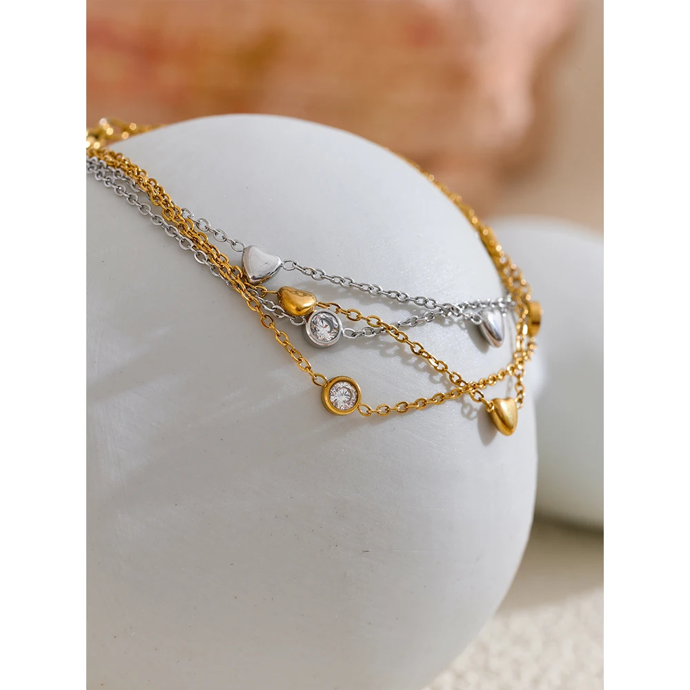Yhpup Delicate Chain Jewelry Bracelet Waterproof