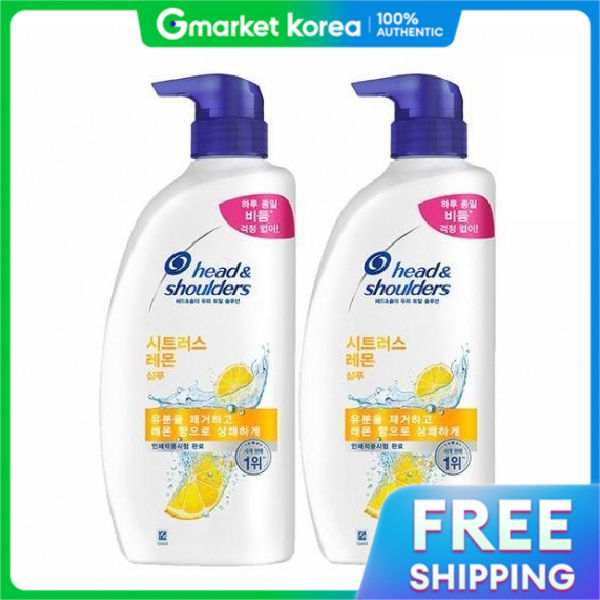 Head & Shoulders | Dầu Gội Chanh Tươi Citrus 800ml x 2 Chai Chăm Sóc Da Đầu