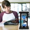 45/60min Clocks Hourglasses Timer Sand Clock Wooden Sandglass Xmas Gift Desktop Ornaments Shower Timer Kitchen School Home Decor 6
