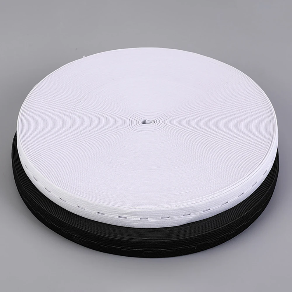 Chainho,Webbing Elastic Band,With Buttonhole,DIY Sewing Quilting Accessories,For Pregnant Women & Baby Clothes,10 Yards,25SJD1