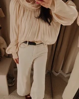 Women's Shirt 2026 New Fashion Spring Summer Shiny Satin Texture Shirt for Women Loose Chic Personality Female Top - Image 2