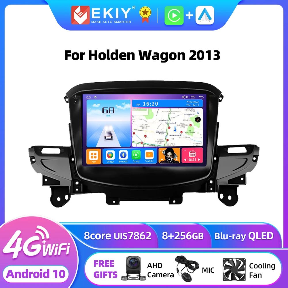 EKIY T7 Android 10 Radio samochodowe Multimedialny