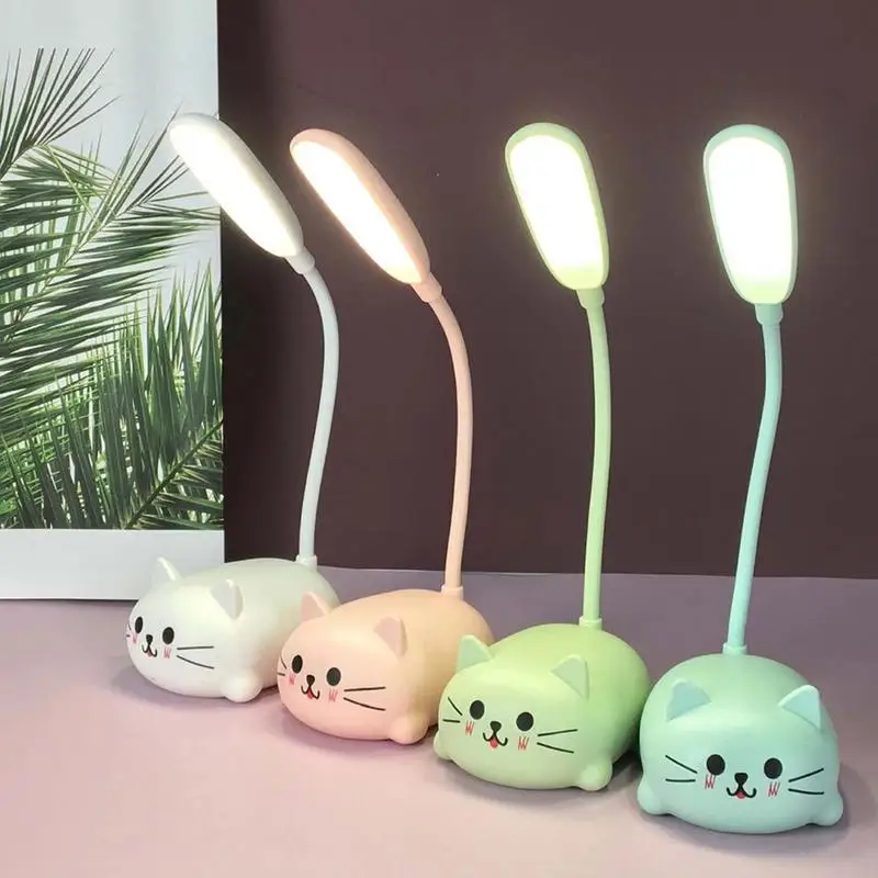 Luce notturna per bambini a 7 colori, a forma di gatto kawaii, LED, ricaricabile, con timer e controllo touch, lampada da comodino in silicone per bam | Leroy Merlin