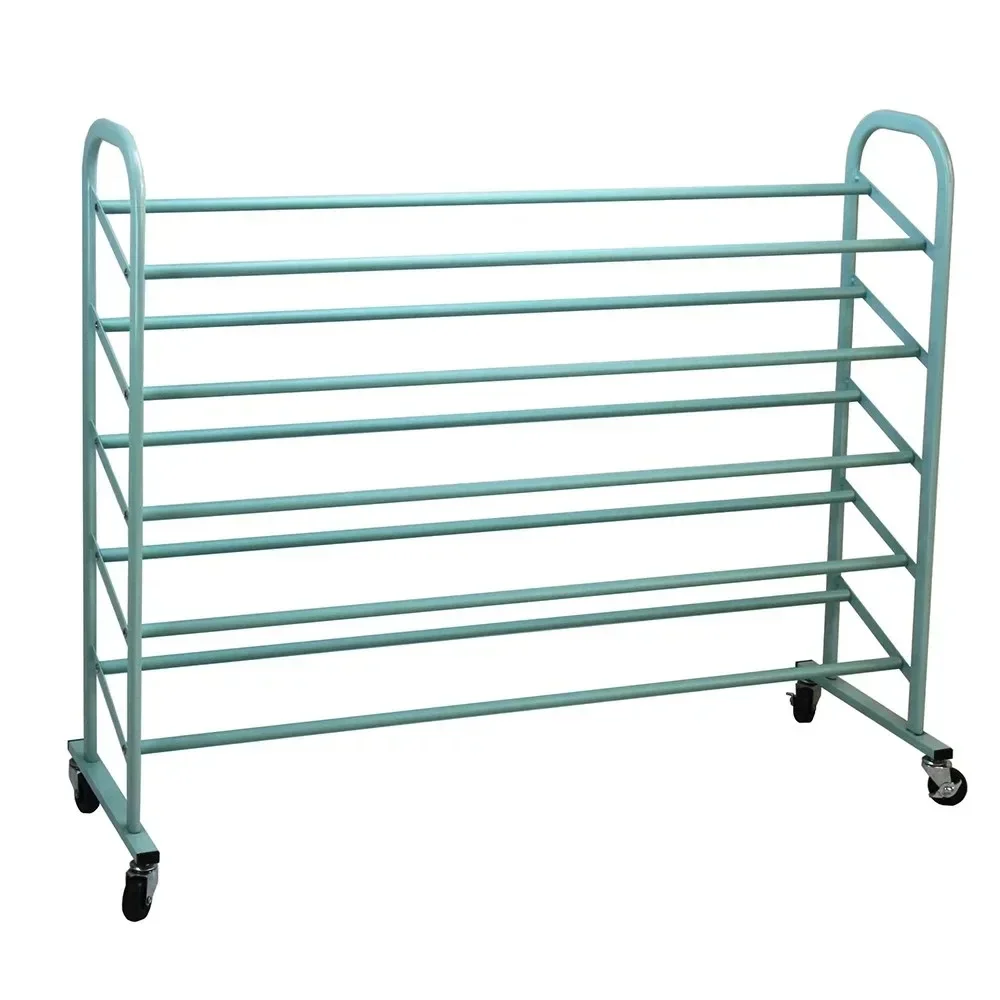 

Shelves for Bedroom 5SR1606 5-Tier Metal Shoe Rack Shoes Organizers Storage Turquoise Closet Closet for Clothes Drying Rack Room